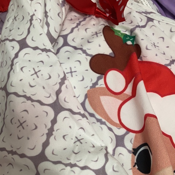 Christmas cute pants set long sleeve top - Picture 7 of 8